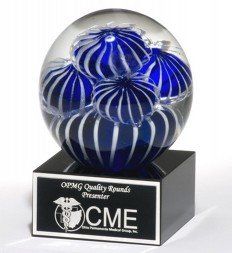 Art Glass Award — Model 2142 — 3.5 X 5