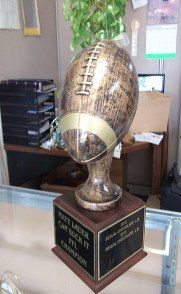 Custom Fantasy Football Trophy