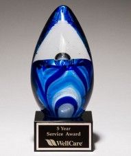 Art Glass Award — Model 1633 — 4.75 X 6.5