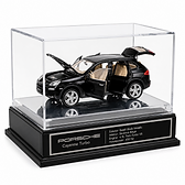 Model car mounted in a customized acrylic box