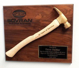 GOLDEN HAMMER — AWARD — CUSTOM MADE — CHALLENGE COINS