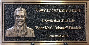 BRONZE — CUSTOM BRONZE/ALUMINUM — CAST PLAQUES