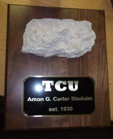 ARTIFACT — FROM — AMON G. CARTER — STADIUM — FANTASY FOOTBALL AWARDS