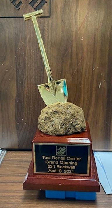 Commemorative Ground Breaking — Golden Shovel
