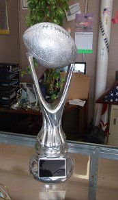 CUSTOM MADE FANTASY FOOTBALL TROPHIES — OTHER SPORTS ALSO AVAILABLE